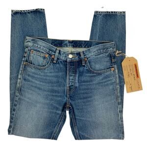RE/DONE Denim Herry Fit Jeans Button Fly Size 32 NWT